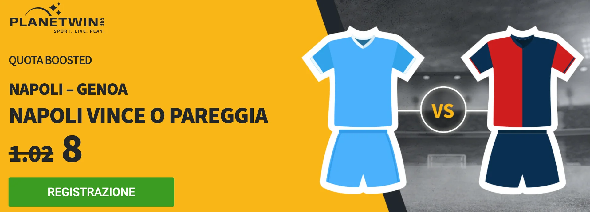napoli genoa quota maggiorata