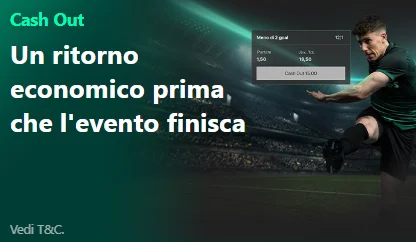 Cash out Bet365: come ottenere un ritorno economico
