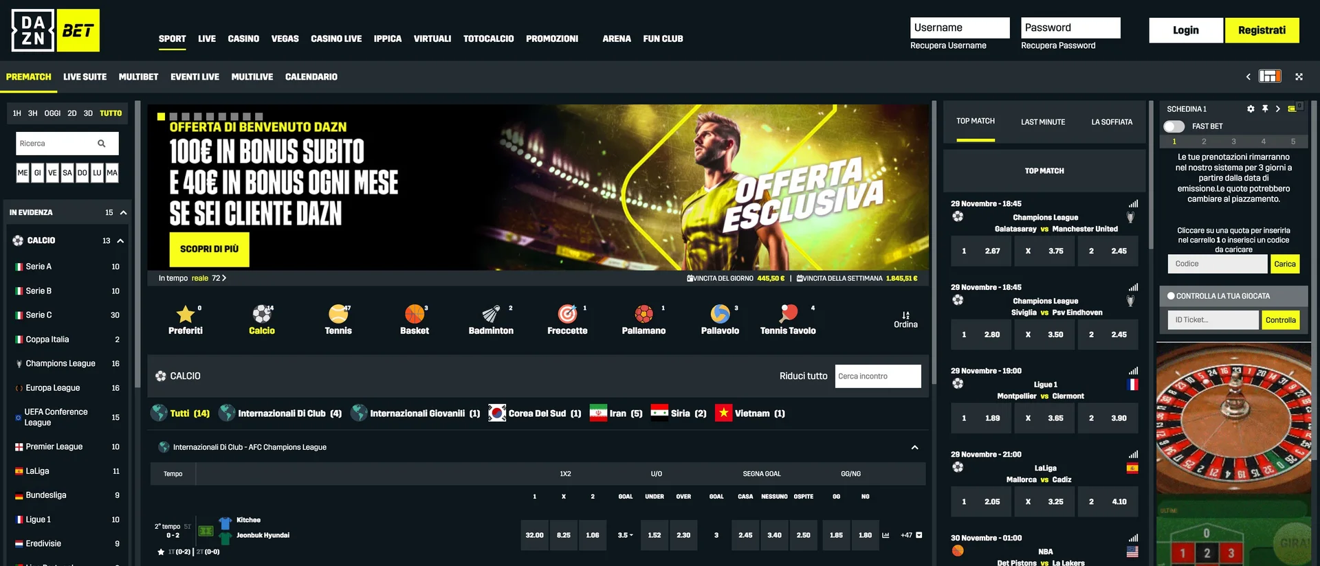 Daznbet app